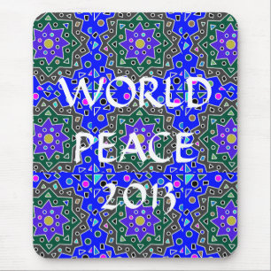 WORLD PEACE 2013 MOUSE PAD