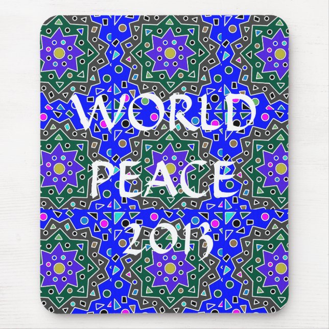 WORLD PEACE 2013 MOUSE PAD (Front)