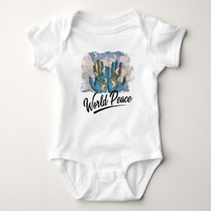 World Peace    Baby Bodysuit