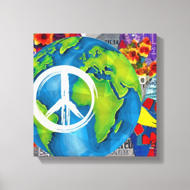 World Peace Canvas Art (Front)