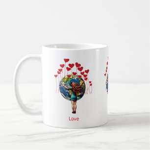 World peace coffee mug