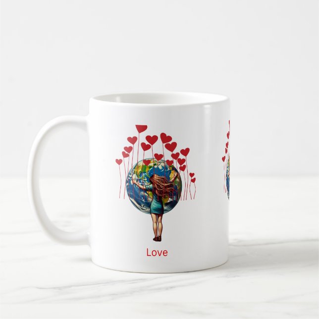 World peace  coffee mug  (Left)