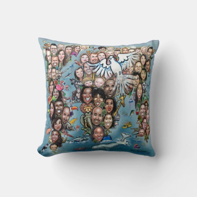 World Peace Cushion (Front)
