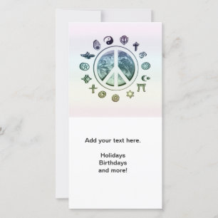 World Peace Holiday Card