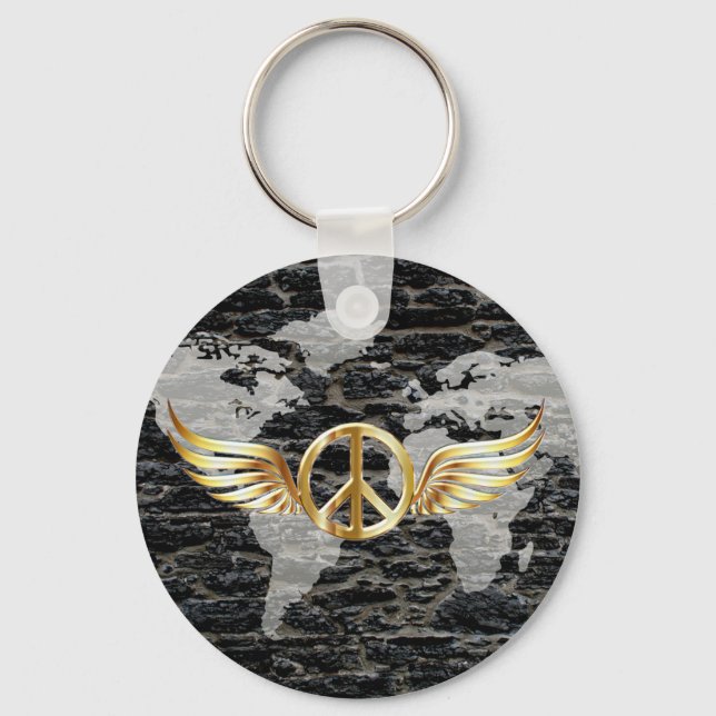 World peace key ring (Front)