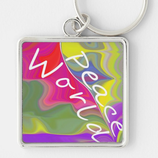 WORLD PEACE KEY RING (Front)