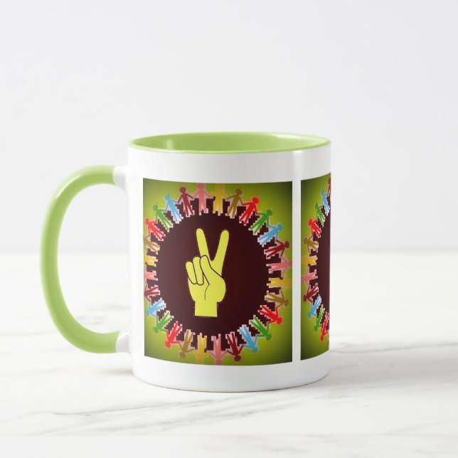 WORLD PEACE MUG (Left)