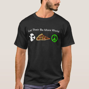 World Peace & Piece of Pizza T-shirt