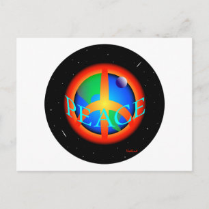WORLD PEACE POSTCARD