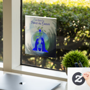 World Peace Window Clings