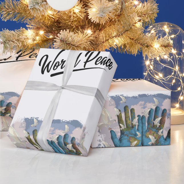 World Peace     Wrapping Paper (Holidays)