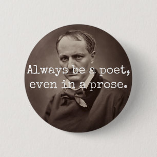 World Poetry Day 2023 6 Cm Round Badge