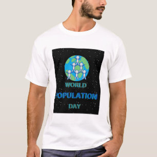 World Population Day Theme T-Shirt