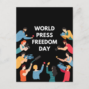 World Press Freedom Day Postcard