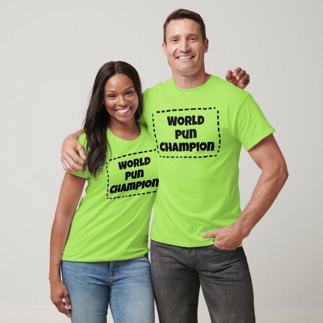 World Pun Champion Funny T-Shirt (Unisex)