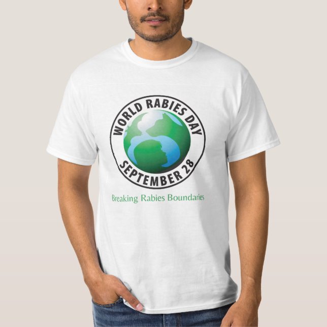 World Rabies Day T Shirt (Front)