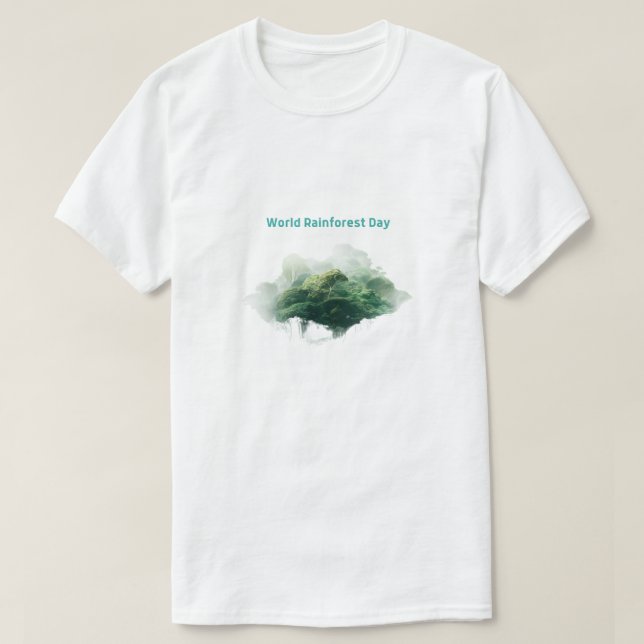 World Rainforest Day T-Shirt (Design Front)