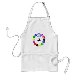 World Religion Symbols Standard Apron