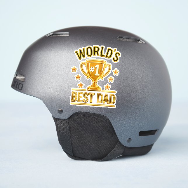 World’s #1 Best Dad Gift – Unique Father’s Day (Helmet Side)