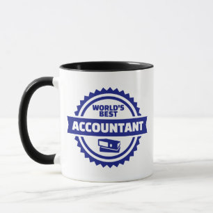 World’s best accountant mug
