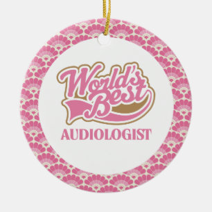 World’s Best Audiologist Gift Ornament