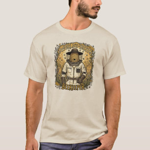 World’s Best Beekeeper Bee Design T-Shirt