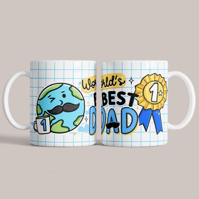 World’s Best Dad Mug Father’s Day Gift (Creator Uploaded)