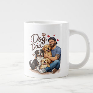 World’s Best Dog Dad Mug – Perfect Gift for Dog Lo
