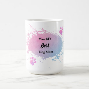 World’s Best Dog Mom – Cute Pet Lover Mug