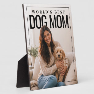 World’s Best Dog Mum PhotoPop Plaque