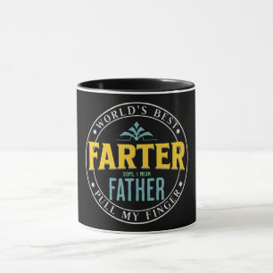 World’s Best Farter Funny Dad Joke Retro Mug