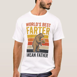 World’s Best Farter Funny Father Bear T-Shirt