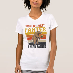 World’s Best Farter Funny Father Bear T-Shirt