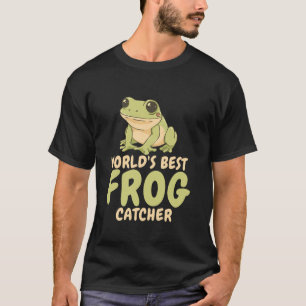 World s Best Frog Catcher Boys Kids Toddler Frog H T-Shirt