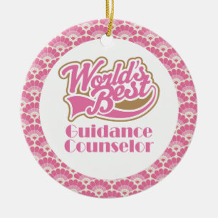 World’s Best Guidance Counsellor Gift Ornament