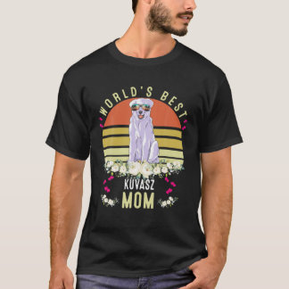 World´S Best Kuvasz Mum Dog Mama Funny T-Shirt