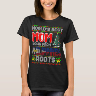 World’s Best Mum Grown Philippines Christmas Gift T-Shirt