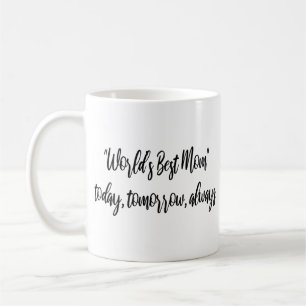 World’s Best Mum Modern Mum Coffee Mug