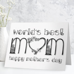 World’s Best Mum Mother’s Day Card