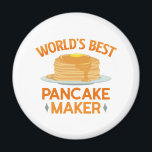 World’s Best Pancakes Maker Magnet<br><div class="desc">World’s Best Pancakes Maker</div>