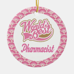 World’s Best Pharmacist Gift Ornament