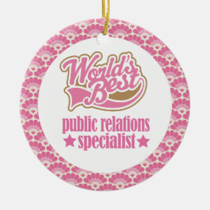 World’s Best Public Relations Gift Ornament
