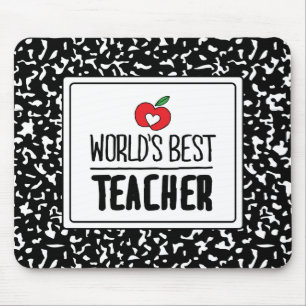 World’s Best Teacher Appreciation Teacher Day Mouse Pad