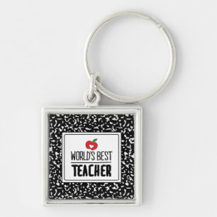 World’s Best Teacher Appreciation Teacher DayHappy Key Ring