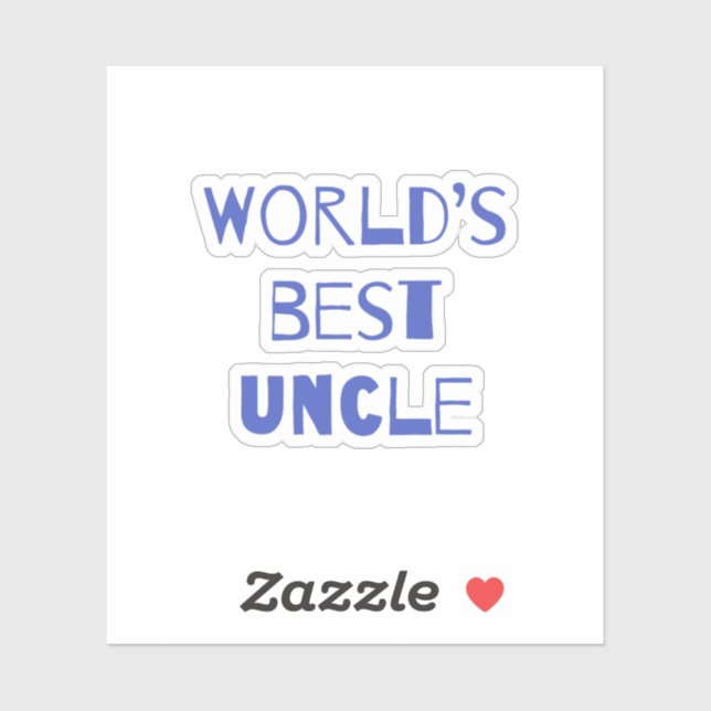 World’s Best Uncle (Sheet)