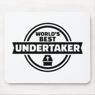 World’s best undertaker mouse pad