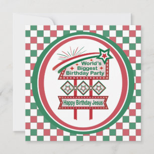 World’s Biggest Birthday Party Marquee Card