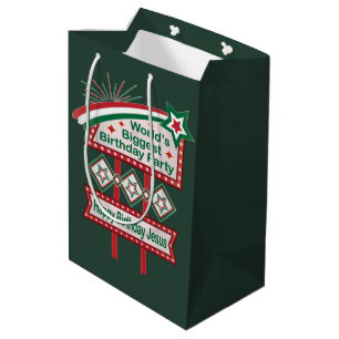 World’s Biggest Birthday Party Marquee Medium Gift Bag