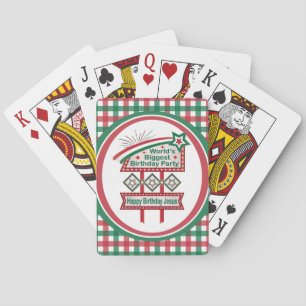 World’s Biggest Birthday Party Marquee Playing Cards