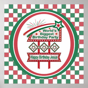 World’s Biggest Birthday Party Marquee Poster